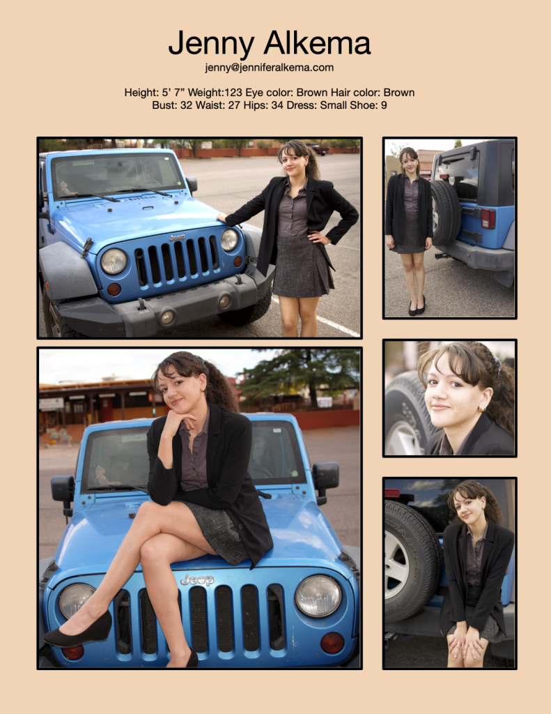 Jenny Alkema Professional Model